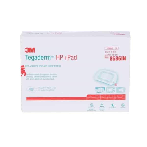 3M Tegaderm Hp+Pad Dressing 8586 (Pack Of 25)