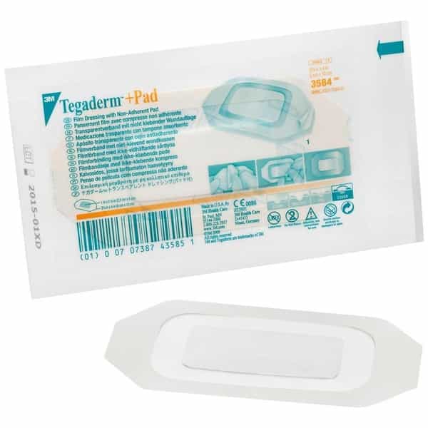 3M Tegaderm Hp+Pad Dressing 8586 (Pack Of 25)
