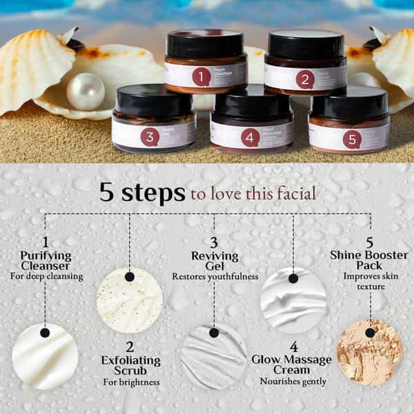 Richfeel Pearl Facial Kit 5X50 G