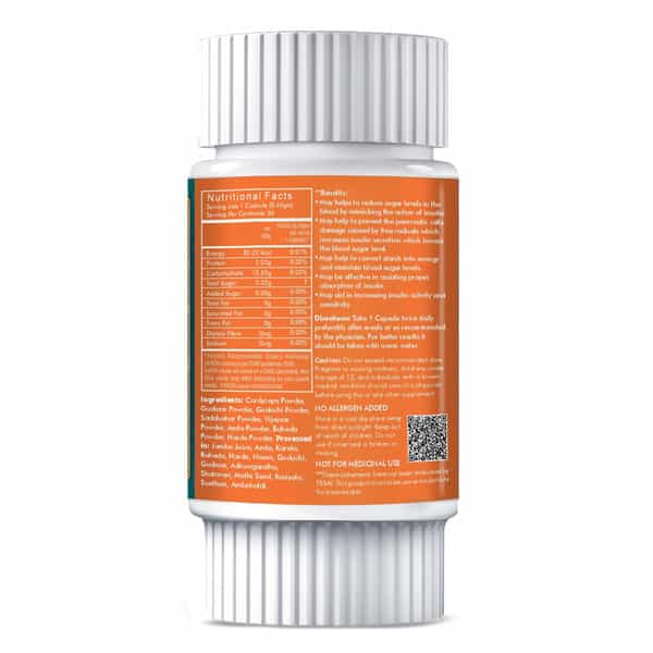 Herbal Hills Herbal Hills Diabohills Cordyceps Capsule Supports Healthy Metabolism- 30 Capsules