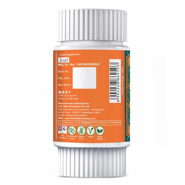 Herbal Hills Herbal Hills Diabohills Cordyceps Capsule Supports Healthy Metabolism- 30 Capsules