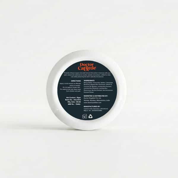 Doctor Catlittle Probiotic Cat Dry Paws & Nose Balm (30 Gms)