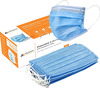 Arcatron Mobility 3 Ply Disposable Surgical Super Breathable Face Mask With Nose Clip | Blue, 50 Pcs