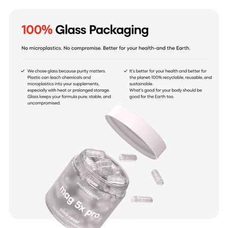 Yourhappylife Magnesium 5x Pro | Advanced Slow-Release Magnesium Supplement - 60 Capsules