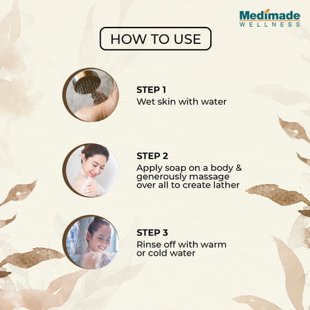Medimade Coffee & Chocolate Premium Soap - 100 Gm X 5 ( Pack Of 5 )