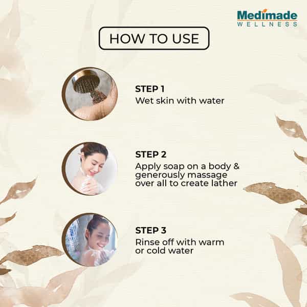 Medimade Coffee & Chocolate Premium Soap - 100 Gm X 5 ( Pack Of 5 )