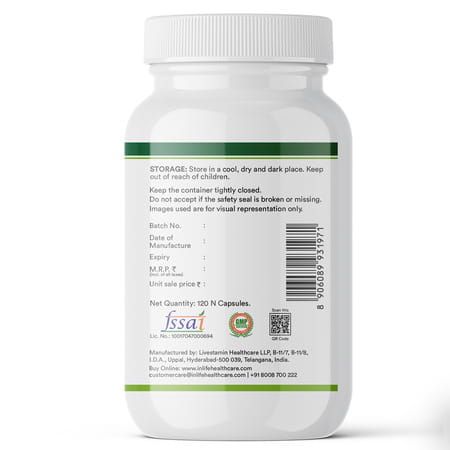 Inlife Magnesium Glycinate Supplement 110mg With Zinc 10mg Relaxation Healthy Muscle - 120 Capsules