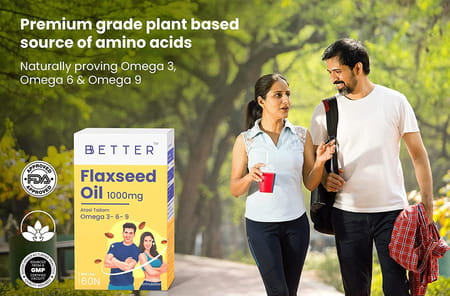 Bbetter Flaxseed Oil 60 Softgels