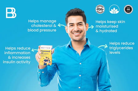Bbetter Flaxseed Oil 60 Softgels