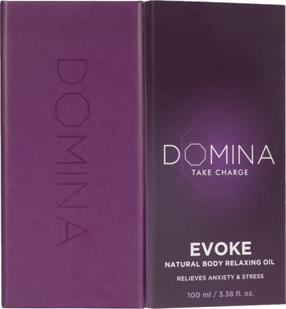 Domina Evoke Natural Body Relaxing Oil - 100ml Relieves Anxiety And Stress