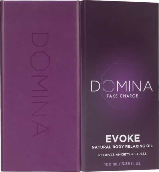 Domina Evoke Natural Body Relaxing Oil - 100Ml Relieves Anxiety And Stress