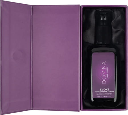 Domina Evoke Natural Body Relaxing Oil - 100ml Relieves Anxiety And Stress