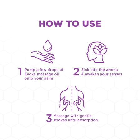 Domina Evoke Natural Body Relaxing Oil - 100ml Relieves Anxiety And Stress