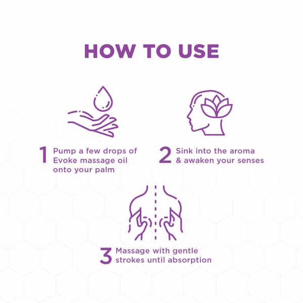 Domina Evoke Natural Body Relaxing Oil - 100Ml Relieves Anxiety And Stress