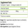 Natures Velvet Arjuna Pure Extract 500 Mg | 60 Veggie Capsules