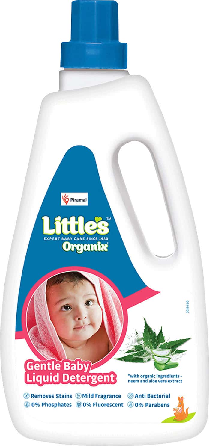 Little'S Organix Gentle Baby Liquid Detergent (1 L - Bottle) With Aloe Vera And Neem