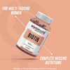 Wommune Biotin For Skin Care Hair Growth Nails With Vitamin C A D E B6 B12 B5 & Folic Acid