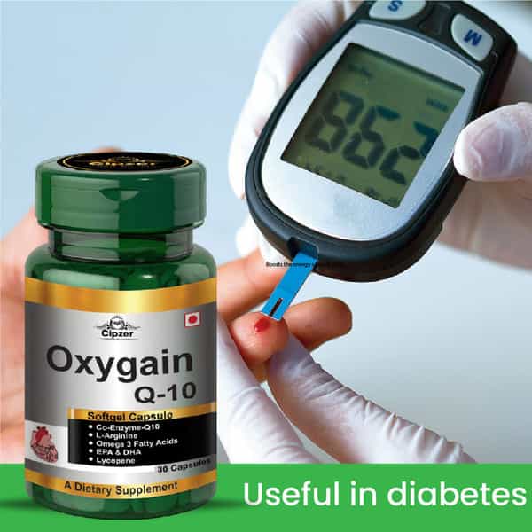 Cipzer Oxygain Q10 Capsules Unlock The Power Of Heart | Fertility | & Cellular Energy - 30 Capsules