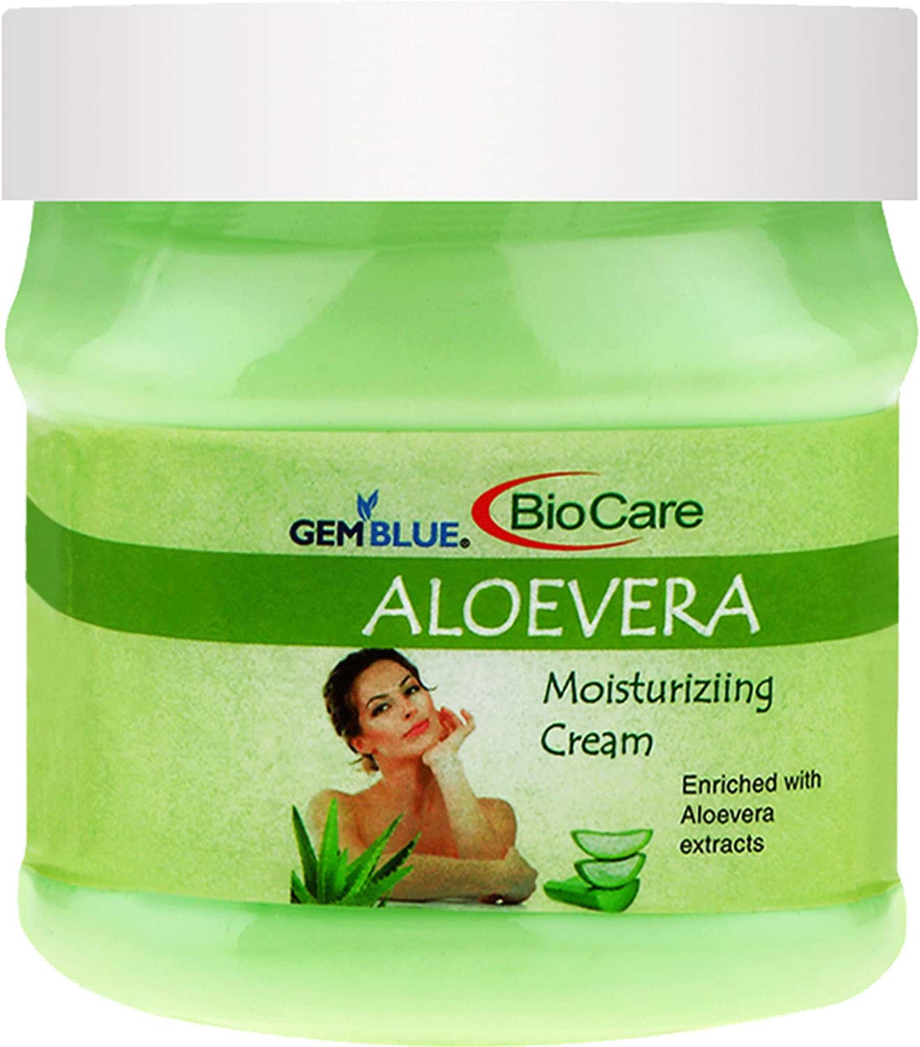 Gemblue Biocare Aloevera Moisturizing Cream 500ml