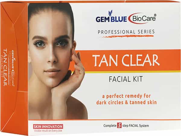 Gemblue Biocare Tan Clear Facial Kit 400Gm