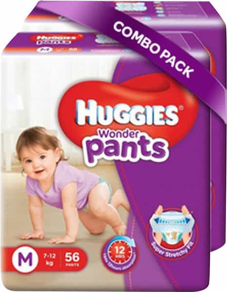 Huggies Wonder Pants Medium Diapers 56