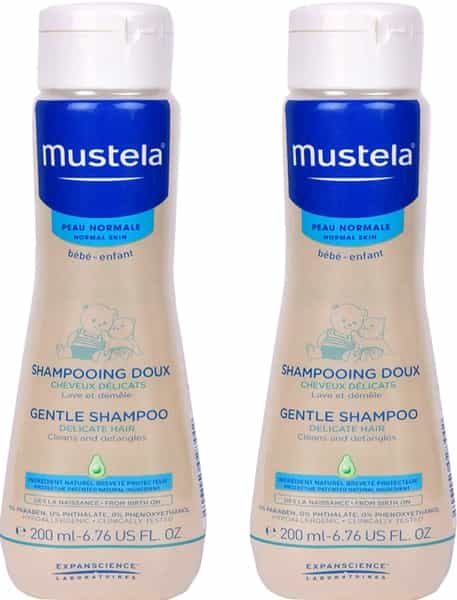 Mustela Gentle Shampoo 200Ml X 2