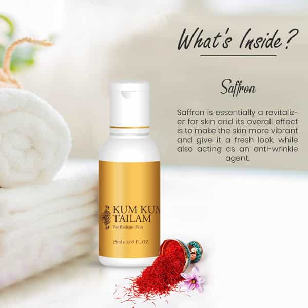 Vasu Kumkumadi Tailam - 25 Ml