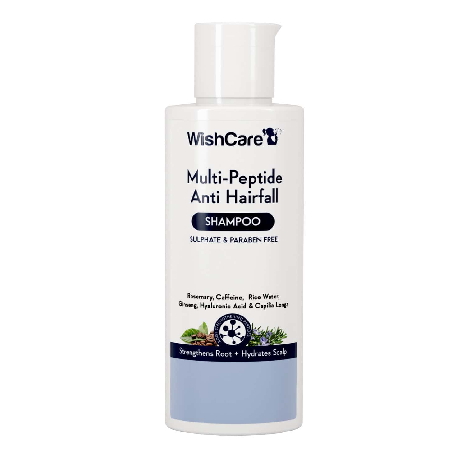 Wishcare Multi Peptide Anti Hairfall Shampoo - 120 Ml