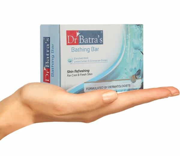 Dr Batra's Bathing Soap Skin Refreshing With Lotus Extract & Echinacea Extract - 125 Gm