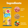Pedigree Rodeo Duos (4+ Months) Dog Treats | Chicken & Bacon Flavour | 123 G (Pack Of 10)