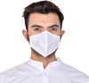 Advind Healthcare Smog Guard N95 Mask Without Valve (Adults Free Size White) Pack Of 5