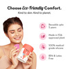 Plush 100% Reusable Menstrual Cup For Women With Cotton Pouch | Size Small | Stem For Easy Removal