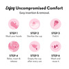 Plush 100% Reusable Menstrual Cup For Women With Cotton Pouch | Size Small | Stem For Easy Removal