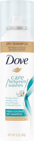 Dove Coconut Dry Shampoo For Oily Scalp Lightweight Formula For Clean Hair- 148ml