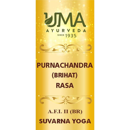 Uma Ayurveda Purnchandra Ras (Vrahat) Ayurvedic Tablets 30 Tab