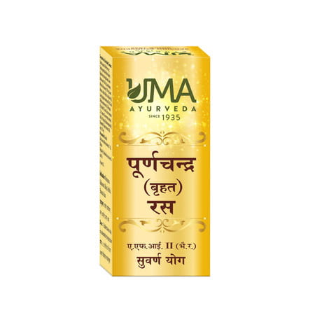 Uma Ayurveda Purnchandra Ras (Vrahat) Ayurvedic Tablets 30 Tab