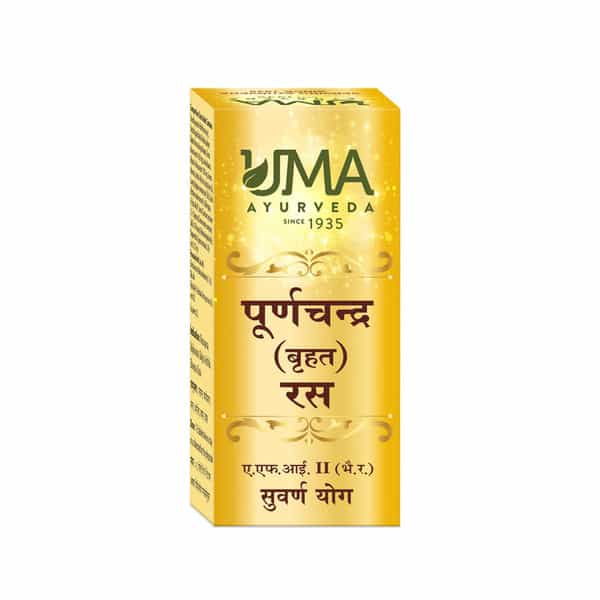 Uma Ayurveda Purnchandra Ras (Vrahat) Ayurvedic Tablets 30 Tab