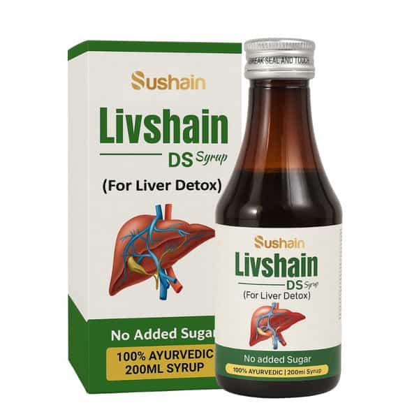 Sushain Livshain Ds Syrup For Liver Detox Bottle Of 200 Ml