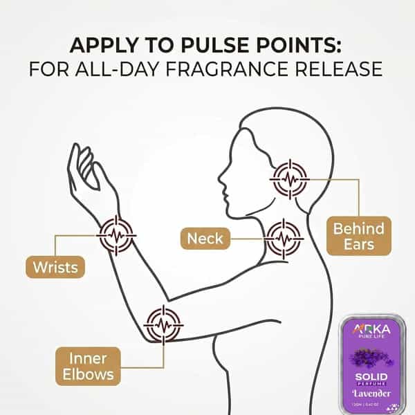 Arka Pure Life Premium Lavender Solid Perfume - 12G