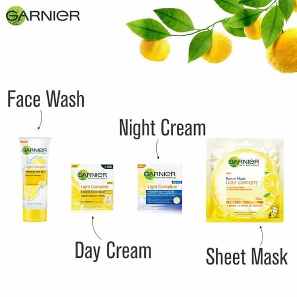 Garnier Skin Naturals Bright Complete Fairness Facewash - 100 Gm