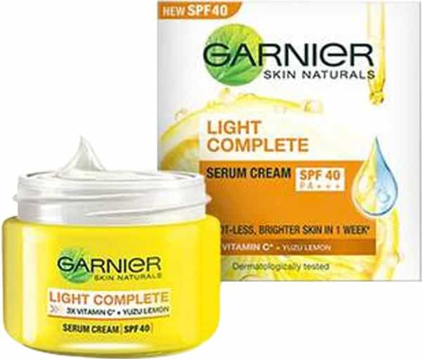 Garnier Skin Naturals Bright Complete Serum Cream Spf40 - 45 Gm