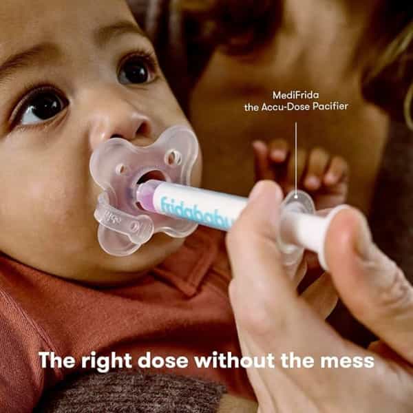 Fridababy Baby's Sick Day Prep Kit | Nosefrida | Medifrida | Vapor Chest Rub & Snot Wipes