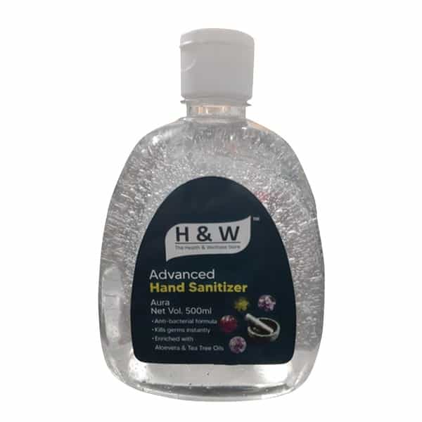H&W Advanced Disinfectant Rub 500 Ml (Pack Of 4)