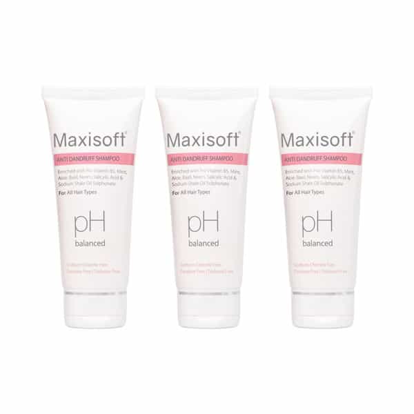 Maxisoft Anti-Dandruff | Ph Balanced | Shampoo | Tube | 100 Ml | Pack Of 2