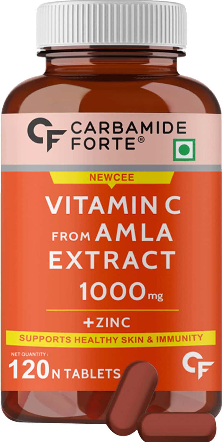 Carbamide Forte Natural Vitamin C Amla Extract With Zinc-120 Tablets