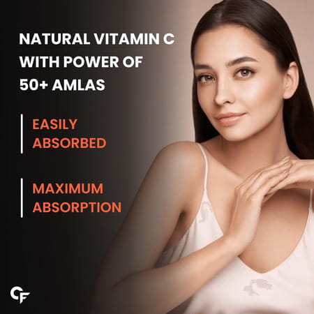 Carbamide Forte Natural Vitamin C Amla Extract With Zinc-120 Tablets