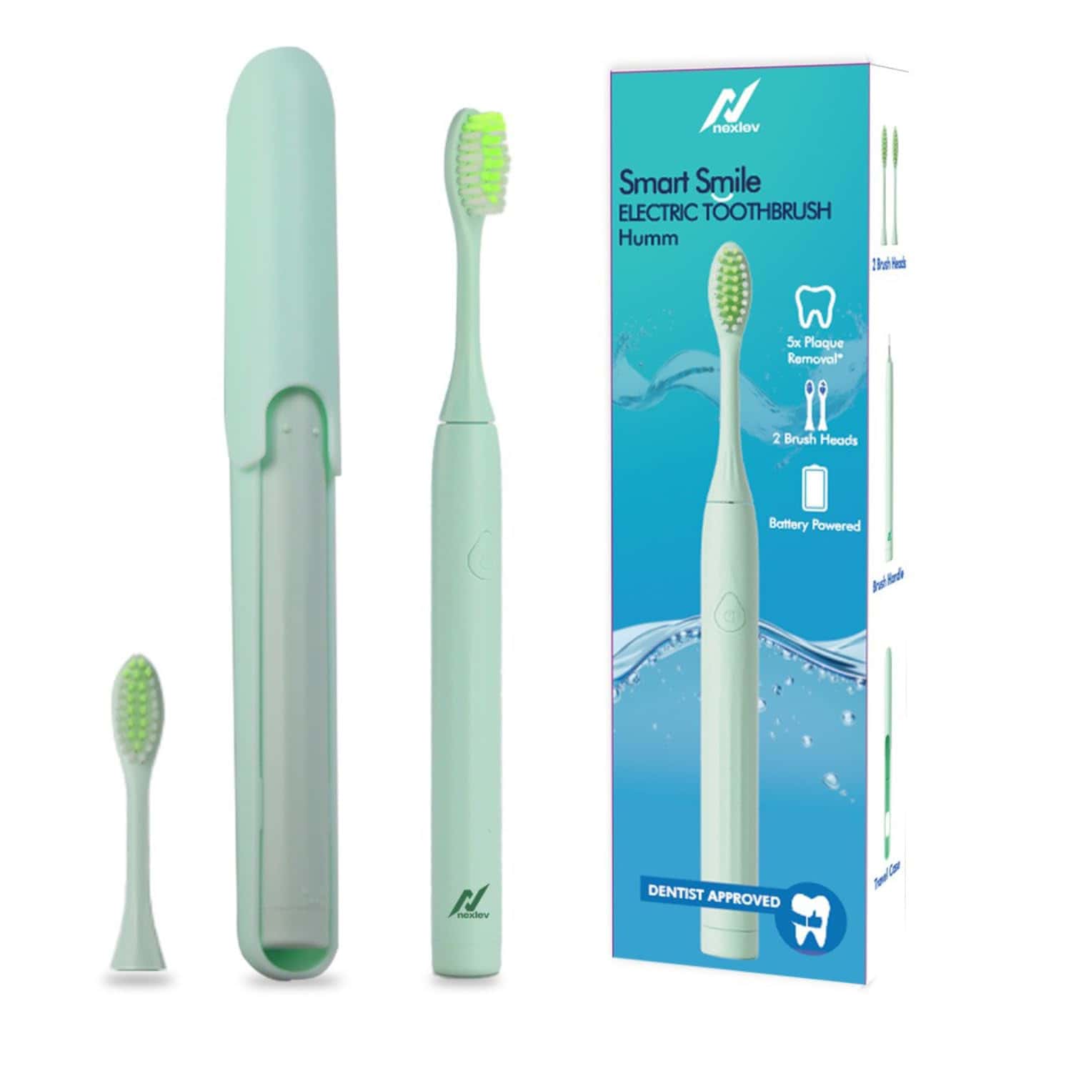 Nexlev Smart Electric Toothbrush For Adults - Green