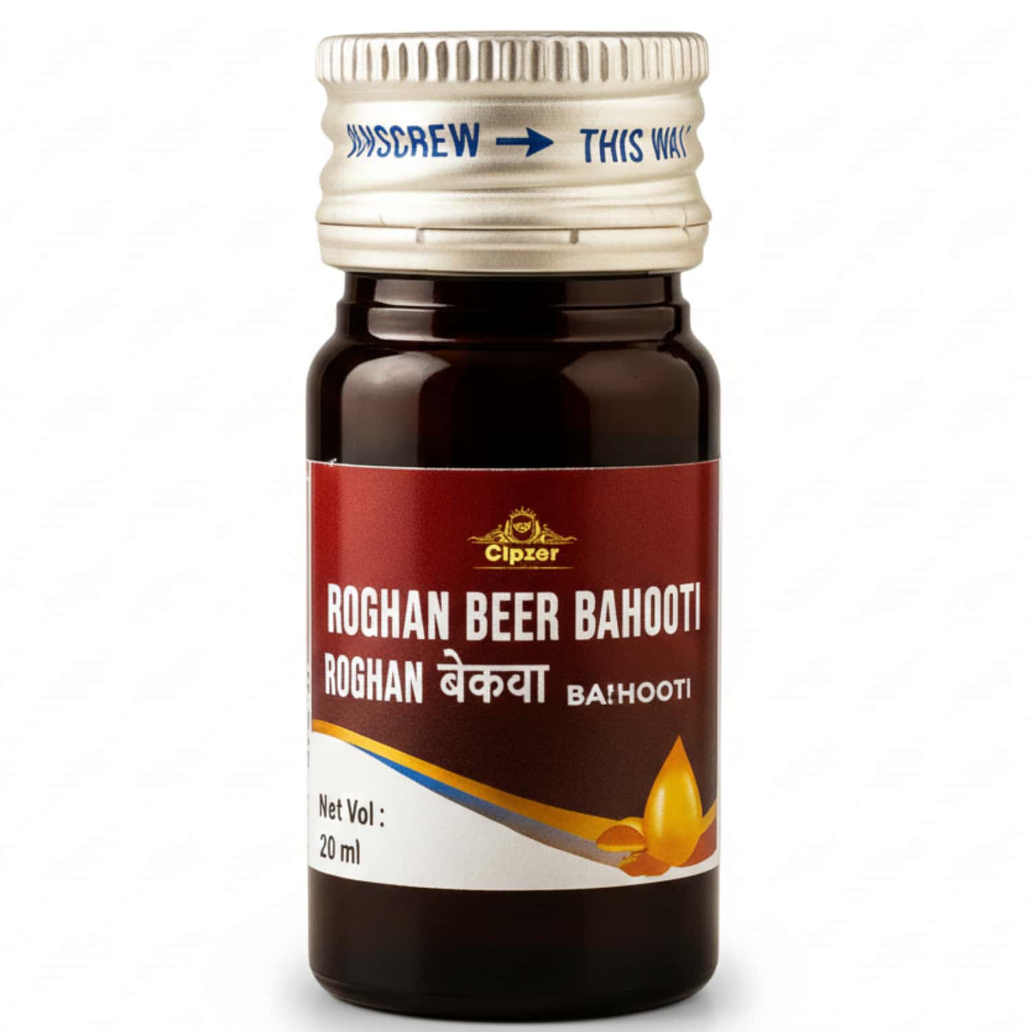 Cipzer Rogan Beer Bahuti 20ml | Supports Mens Energy| Vitality & Overall Wellness