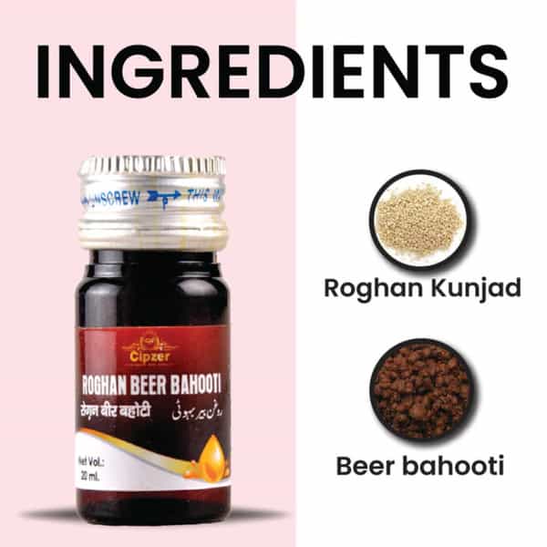 Cipzer Rogan Beer Bahuti 20Ml | Supports Mens Energy| Vitality & Overall Wellness