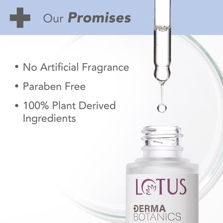 Lotus Dermabotanics Peptide + Papaya Extract Deep Hydra Serum | Ph 5.5 Normal To Combination | 28ml